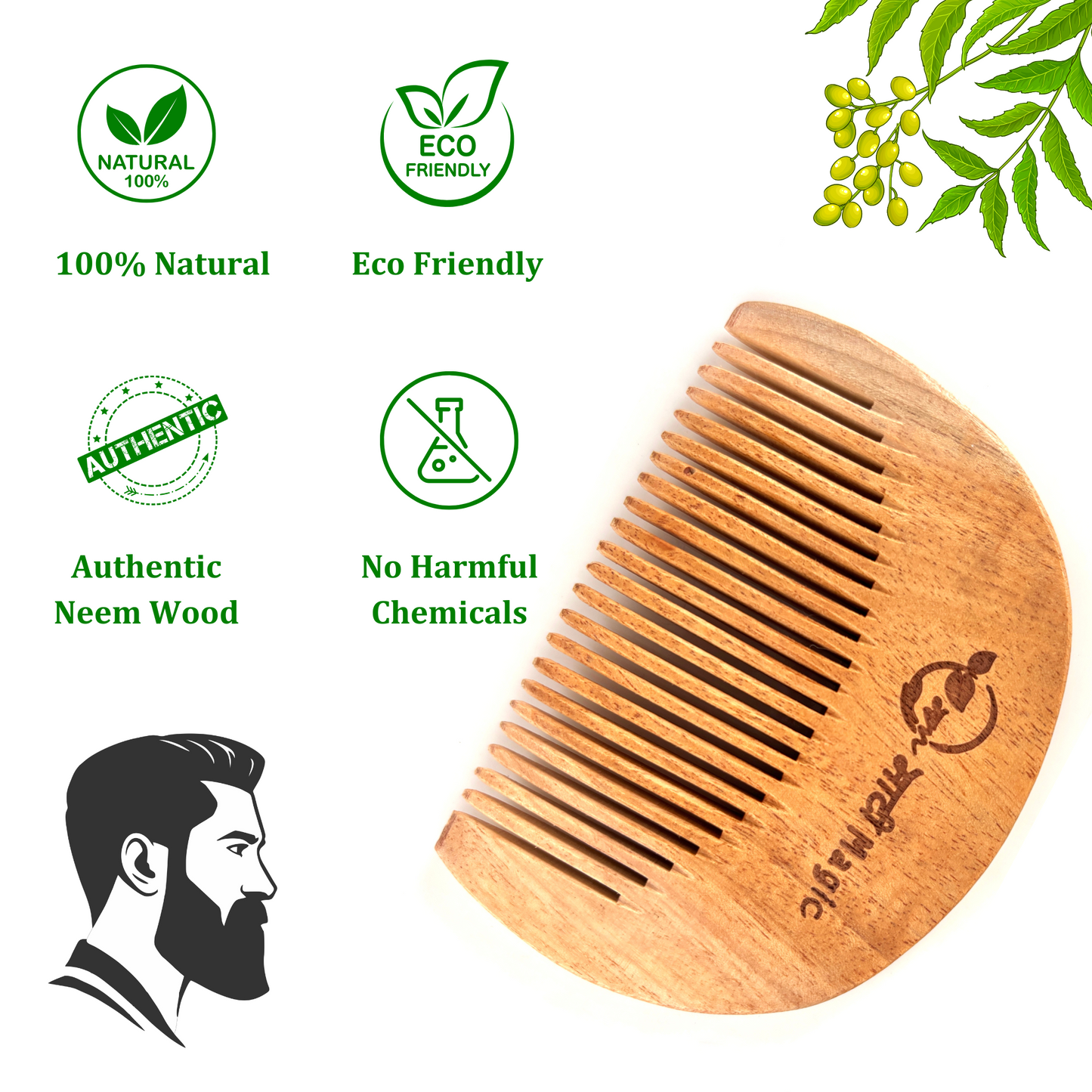 Beard Comb Small
