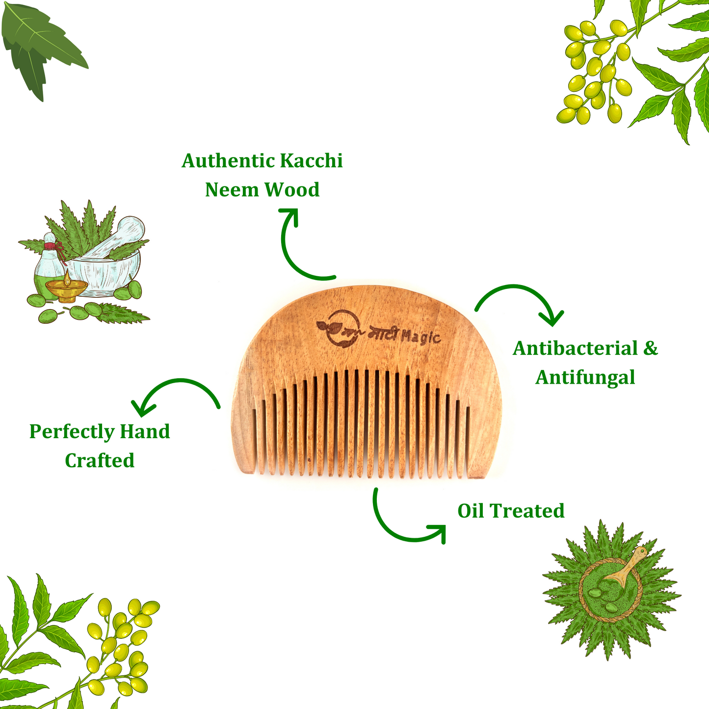 Beard Comb Small