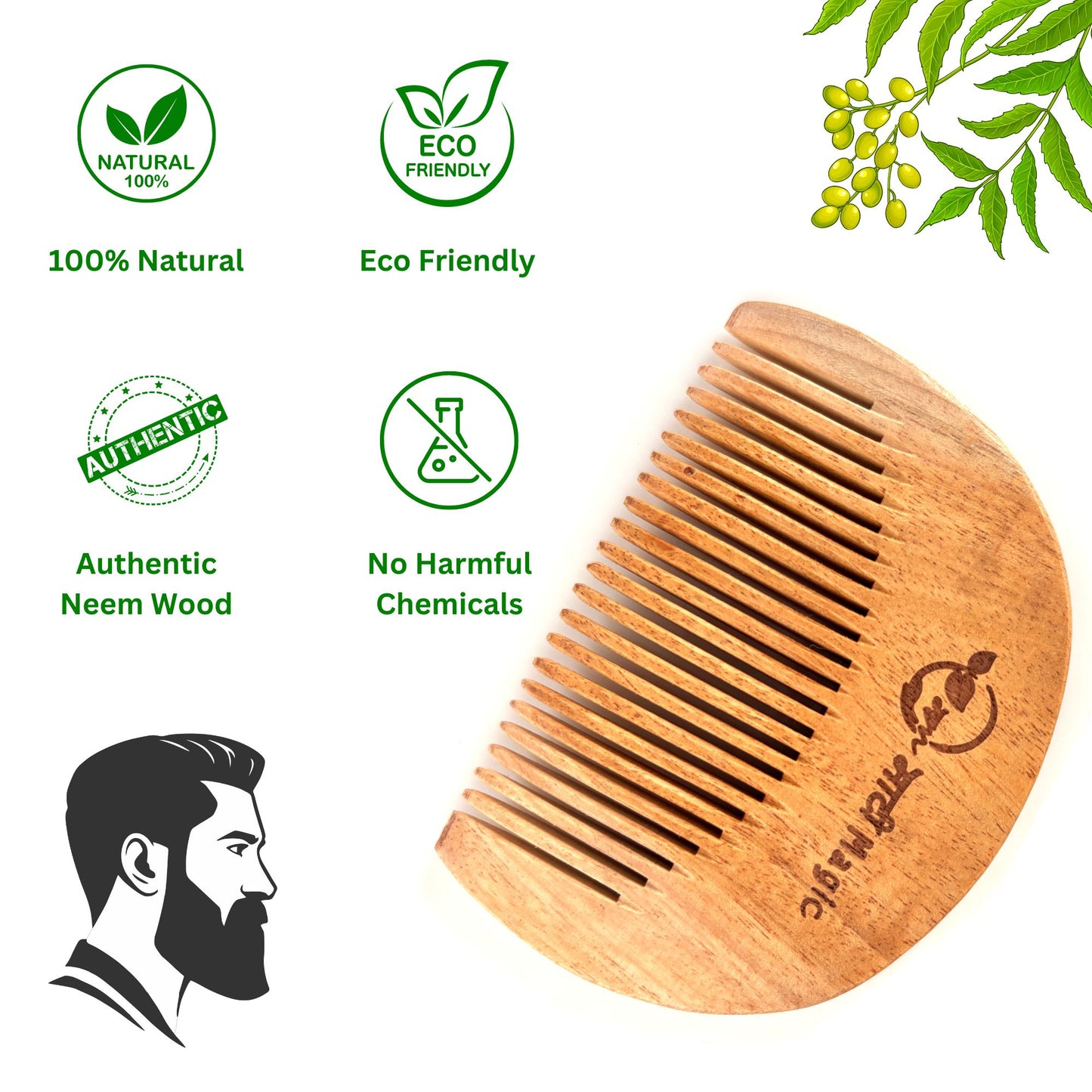 Beard Comb Small