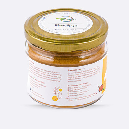 Turmeric powder jar